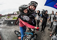 Red Bull UCI Pump Track-Weltmeisterschaft: Das Sieger-Duo reflektiert