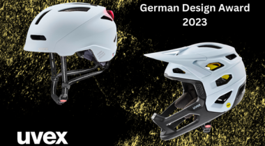 Design-Doppelpack räumt ab: uvex wird zweimal mit dem German Design Award prämiert.