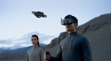 DJI verbessert das immersive Drohnenflugerlebnis mit den neuen Goggles N3