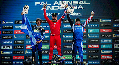 WIEDER AUF DEM PODIUM: „PINKY“ HOLT SEINE ERSTE ELITE-WELTCUP- PODIUMSPLATZIERUNG