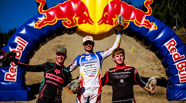 MONDRAKER: OLI CLARK HOLT SEIN ERSTES ELITE-PODIUM BEIM RED BULL HARDLINE BC